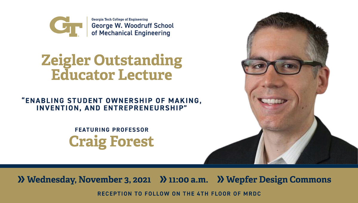 Zeigler Outstanding  Educator Lecture