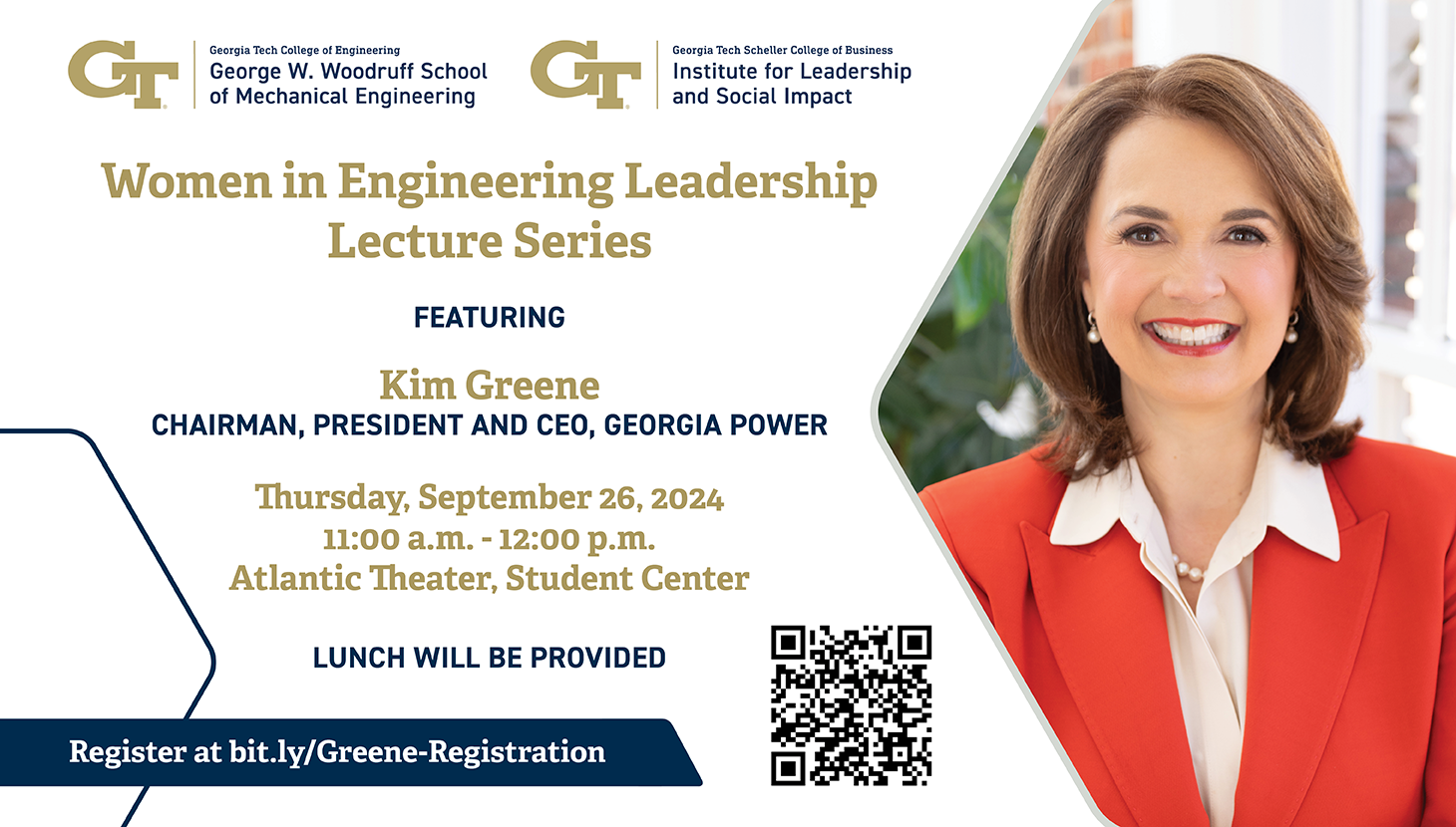 Women in Engineering Leadership Lecture, Kim Greene