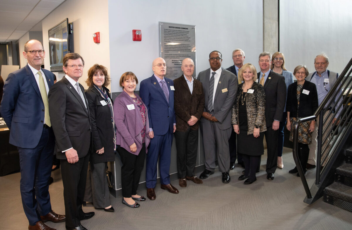 Wepfer Design Commons Dedication- Dignitaries