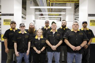 Staff of the Montgomery Machining Mall