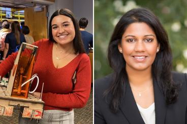 Ana Pizarro and Shweta (Shay) Natarajan